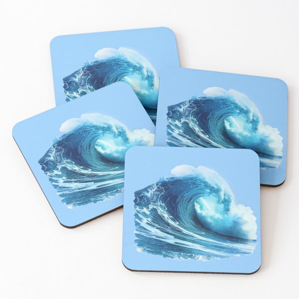 Item preview, Blue Ocean Wave designed and sold by Myra365Art.