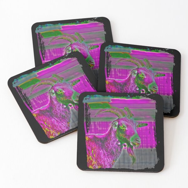 Item preview, Vibrant Goat Art designed and sold by Nostalgia Busters.