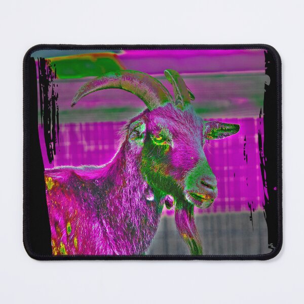 Item preview, Vibrant Goat Art designed and sold by Nostalgia Busters.
