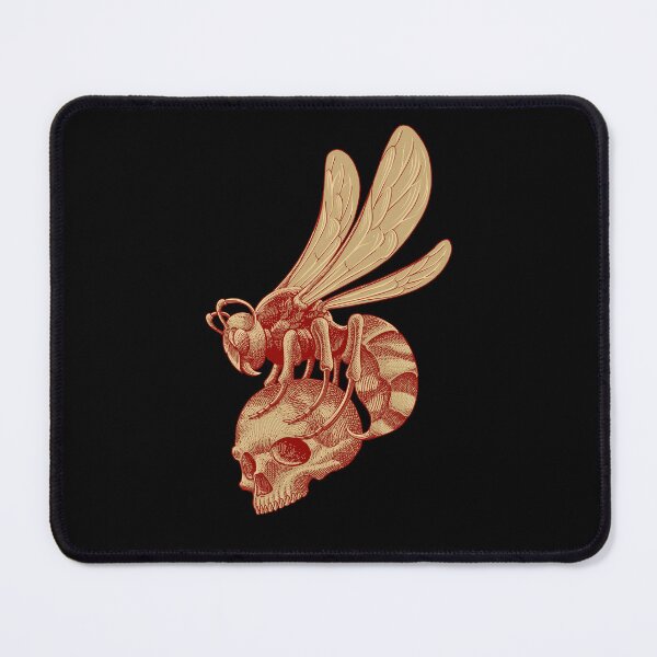Item preview, Hornet Holding Skull designed and sold by WOLForDEER.