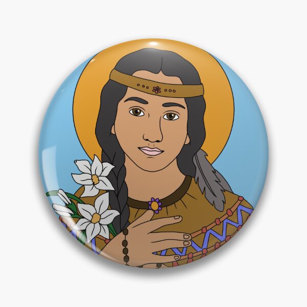Item preview, Saint Kateri Tekakwitha  designed and sold by elviamontemayor.