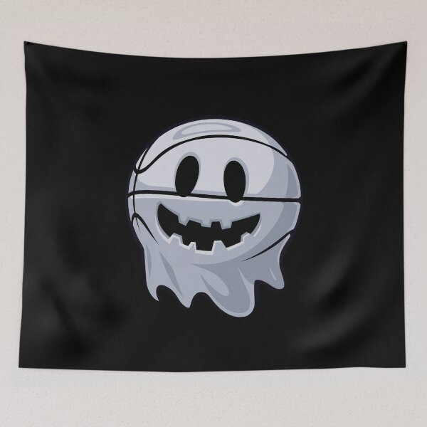 Item preview, Halloween Ghost Boo Basketball designed and sold by shokA Design.