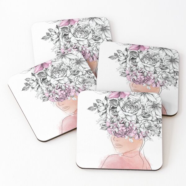 Item preview, Flower Head Lady designed and sold by BlushHouse.