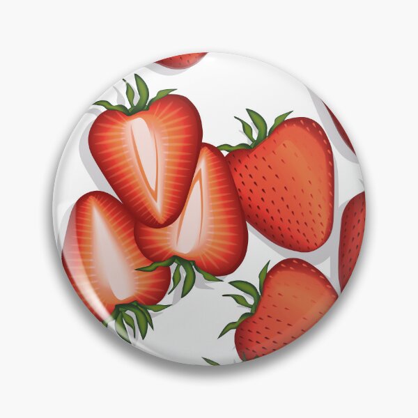 Item preview, Strawberries on a white background designed and sold by Alex  Blud.