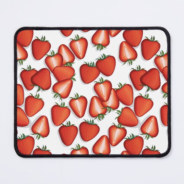 Item preview, Strawberries on a white background designed and sold by Alex Blud.