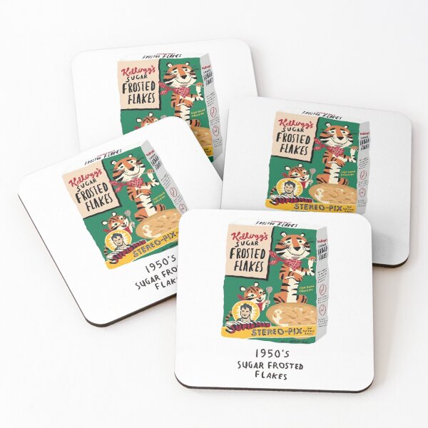 Item preview, cornflakes, cereal, breakfast, milk, food, bowl, flakes, funny, cute, meal, vintage, aesthetic, cute, retro, funny, tiktok, frosted flakes designed and sold by peachcakecanvas.