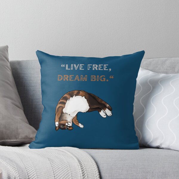 Item preview, Funny kool cat Idea, LIVE FREE DREAM BIG designed and sold by Right-UR.