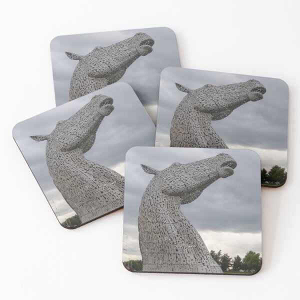 Item preview, The Kelpies horses in Scotland designed and sold by pietrofoto.