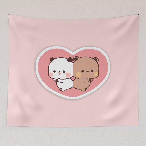 Item preview, Bubu and Dudu Bump | Cute Bear Couple | Panda Yier | Bubu Brownie Bear designed and sold by valeriehsin.