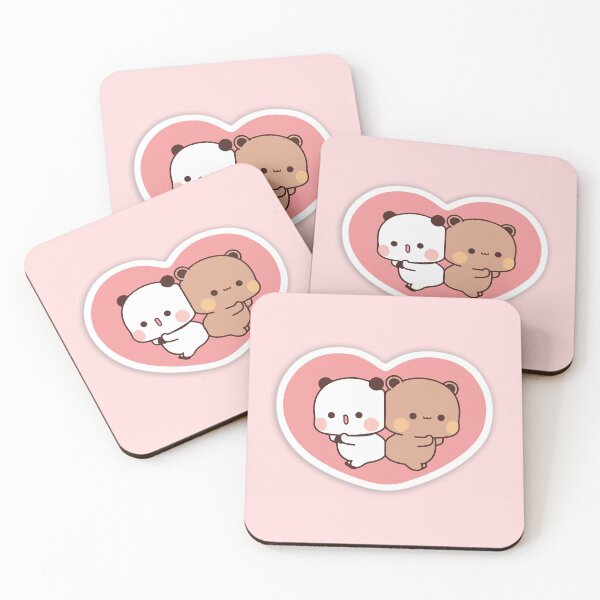 Item preview, Bubu and Dudu Bump | Cute Bear Couple | Panda Yier | Bubu Brownie Bear designed and sold by valeriehsin.