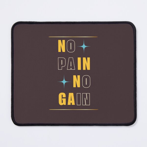 Item preview, No Pain No Gain designed and sold by PositivelyPrinted.
