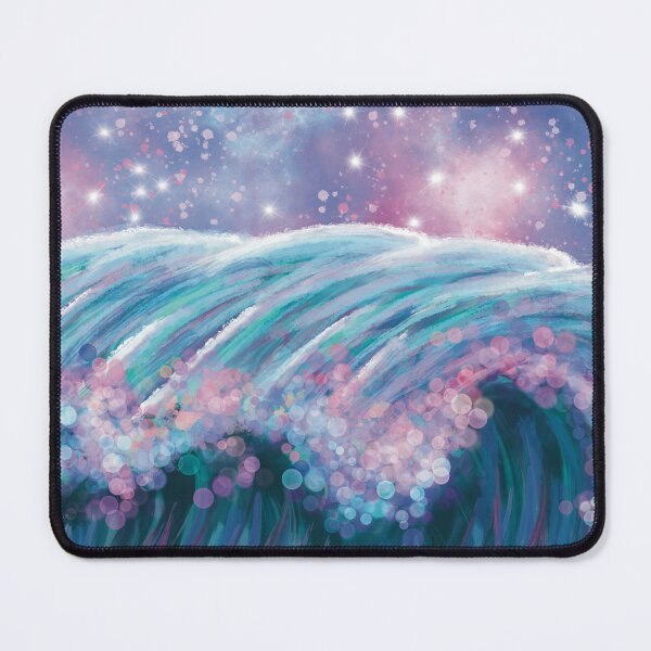 Item preview, Cosmic Starry Ocean Wave designed and sold by StarfruitMedia.