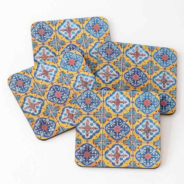 Item preview, Colorful Portuguese Tile designed and sold by Myra365Art.