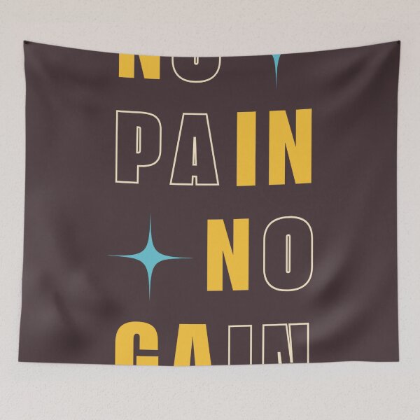 Item preview, No Pain No Gain designed and sold by PositivelyPrinted.