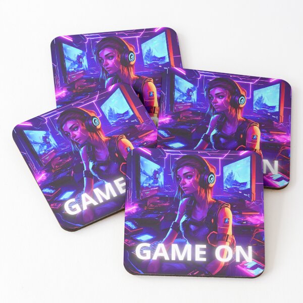 Item preview, Gamer Girl - Game On designed and sold by TrendyGalaxy.