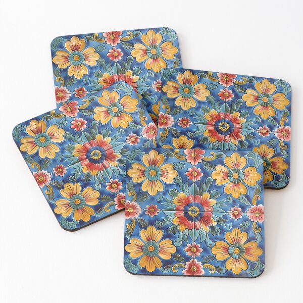 Item preview, Colorful Portuguese Tile designed and sold by Myra365Art.