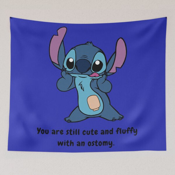 Item preview, You are still cute and fluffy with an Ostomy. designed and sold by CaitlynConnor.