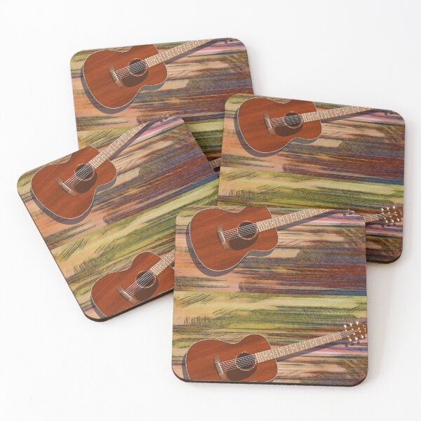Item preview, Acoustic Guitar Abstract Background by Raul Gedou designed and sold by oz10.