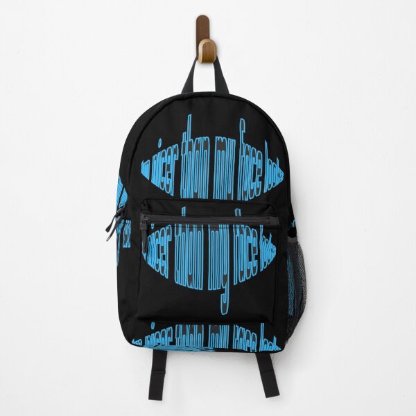 Item preview, i'm nicer than my face looks designed and sold by LaughandLaugh.