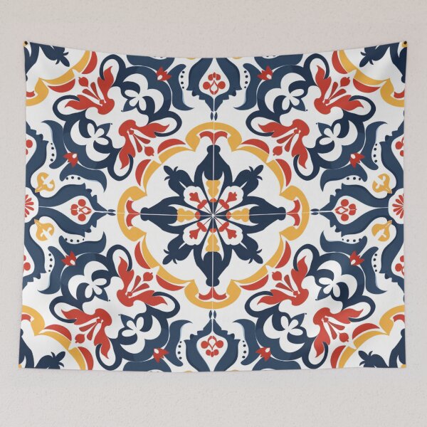 Item preview, Colorful Portuguese Tile designed and sold by Myra365Art.