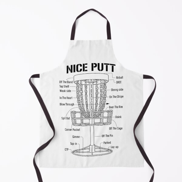 Item preview, Disc Golf Basket Nice Putt Funny Putting Jargon Diagram designed and sold by GrandeDuc.