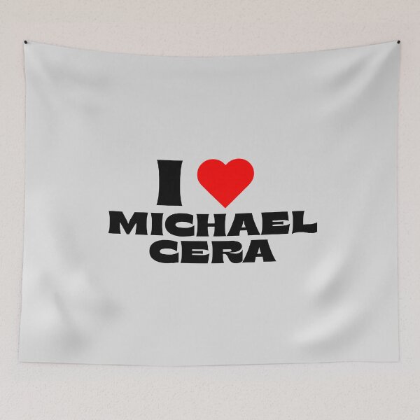 Item preview, I Love Michael Cera - Black Fonts designed and sold by Itsheartshop.
