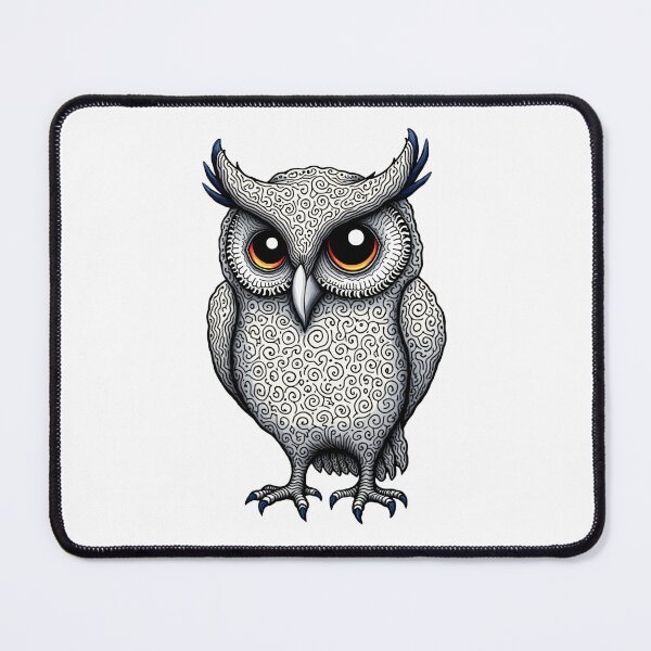 Item preview, Doodle Owl designed and sold by Tecno-Art-Land.