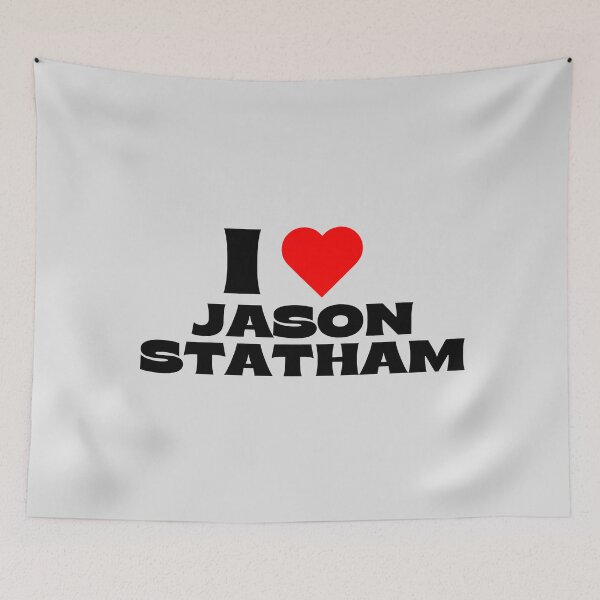 Item preview, I Love Jason Statham - Black Fonts designed and sold by Itsheartshop.