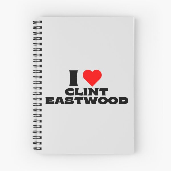 Item preview, I Love Clint Eastwood - Black Fonts designed and sold by Itsheartshop.