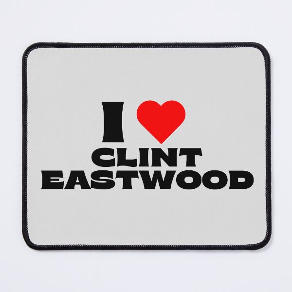 Item preview, I Love Clint Eastwood - Black Fonts designed and sold by Itsheartshop.