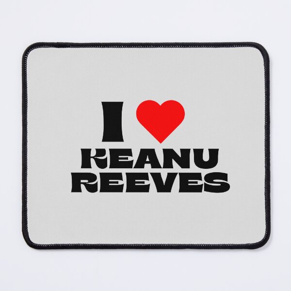 Item preview, I Love Keanu Reeves - Black Fonts designed and sold by Itsheartshop.