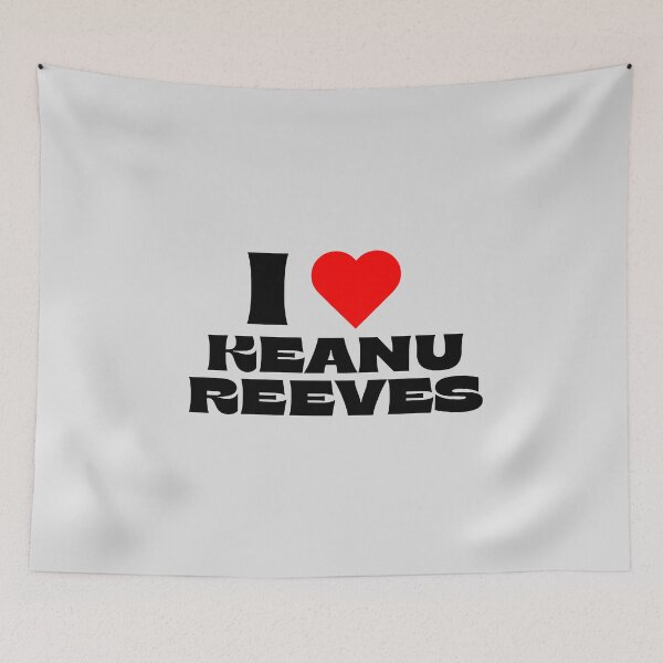 Item preview, I Love Keanu Reeves - Black Fonts designed and sold by Itsheartshop.