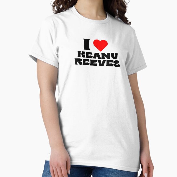 Artikel-Vorschau von Ich liebe Keanu Reeves - Schwarze Schriftarten, designt und verkauft von Itsheartshop.