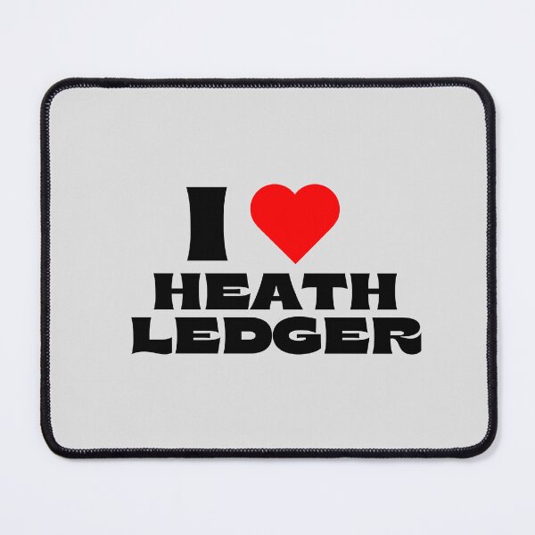 Item preview, I Love Heath Ledger - Black Fonts designed and sold by Itsheartshop.