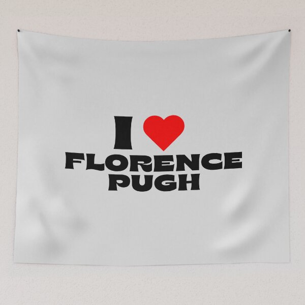 Item preview, I Love Florence Pugh - Black Fonts designed and sold by Itsheartshop.