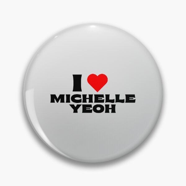 Artikelvorschau, Ich liebe Michelle Yeoh - Schwarze Schriftarten entworfen und verkauft von Itsheartshop.