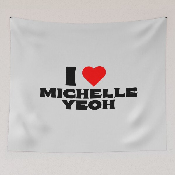 Item preview, I Love Michelle Yeoh - Black Fonts designed and sold by Itsheartshop.