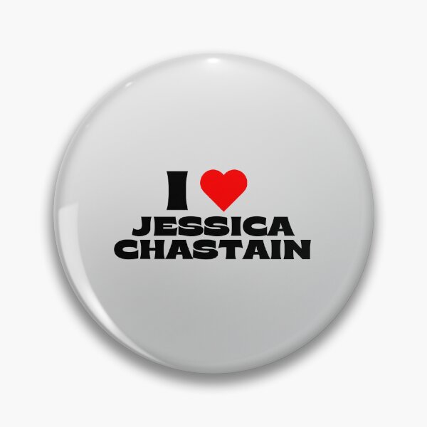 Item preview, I Love Jessica Chastain - Black Fonts designed and sold by Itsheartshop.