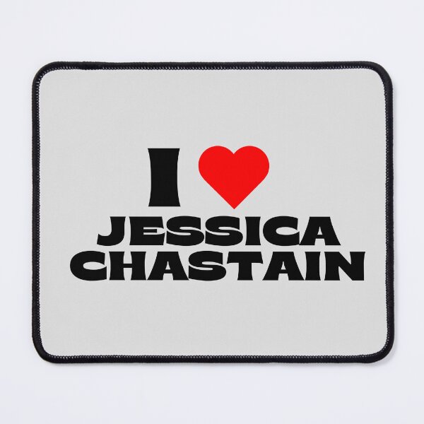 Item preview, I Love Jessica Chastain - Black Fonts designed and sold by Itsheartshop.