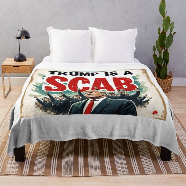 Item preview, TRUMP IS A SCAB 3 designed and sold by RealMDesigns.