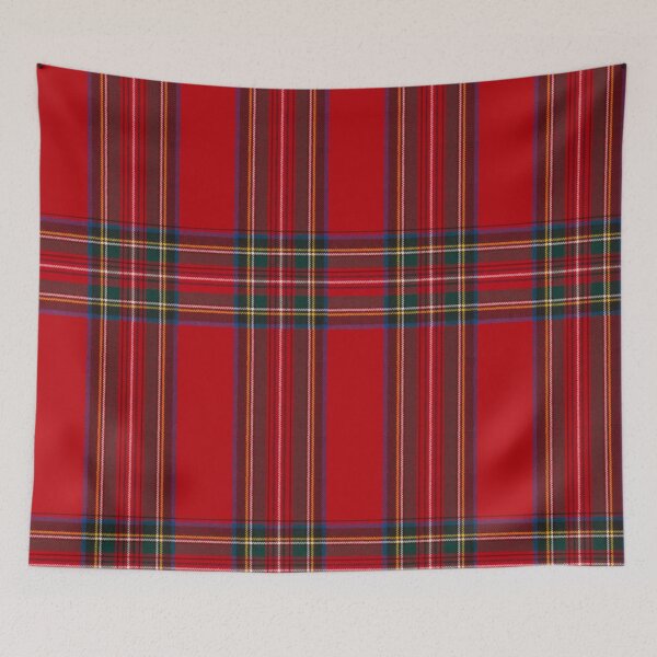 Item preview, Red Tartan Traditional Style of The Highlands designed and sold by Threads & Fabrics.