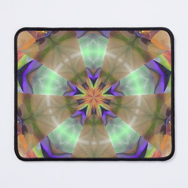 Item preview, Pastel Shades Multicolored Kaleidoscope Pentangle Pattern 2 designed and sold by taiche.