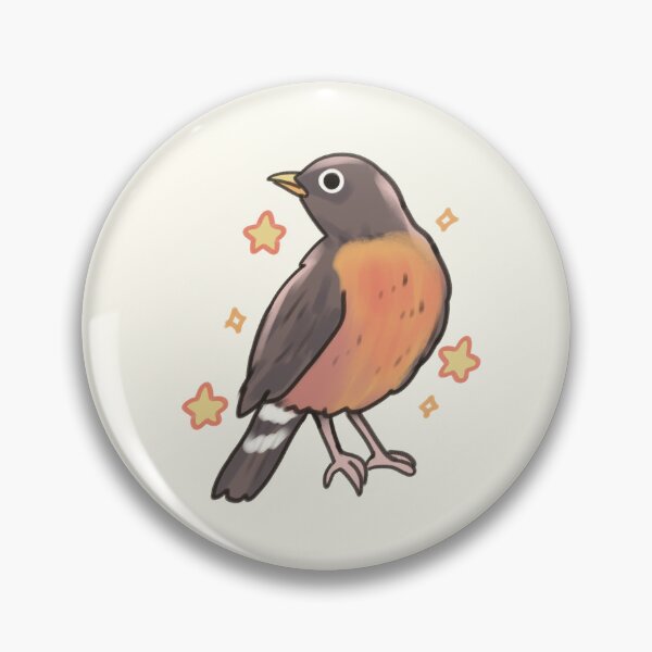 Item preview, Cute American Robin art  designed and sold by Artofmayara.