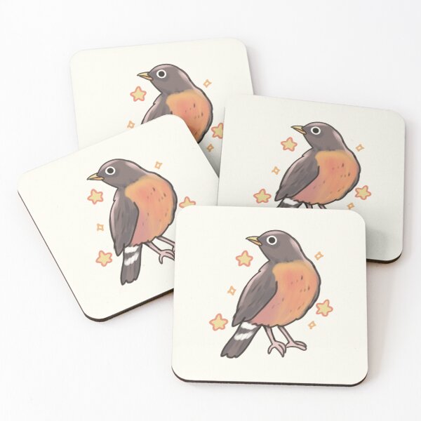 Item preview, Cute American Robin art  designed and sold by Artofmayara.