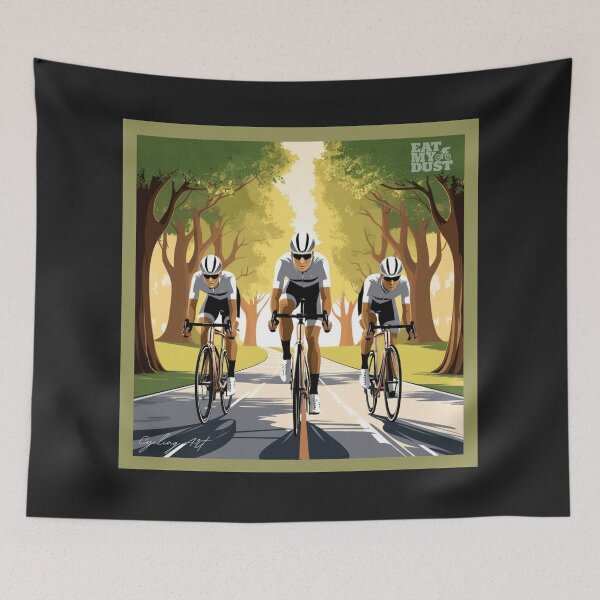 Item preview, Cycling Art - Welcomed Forest Shade - Eat My Dust designed and sold by EatMyDust-Bike.