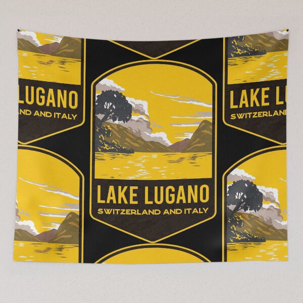 Item preview, Lake Lugano designed and sold by JordanHolmes.