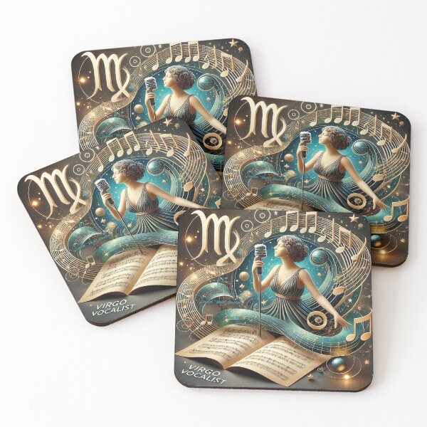 Item preview, Virgo Vocalist: Celestial Melodies designed and sold by MySheetMusicArt.