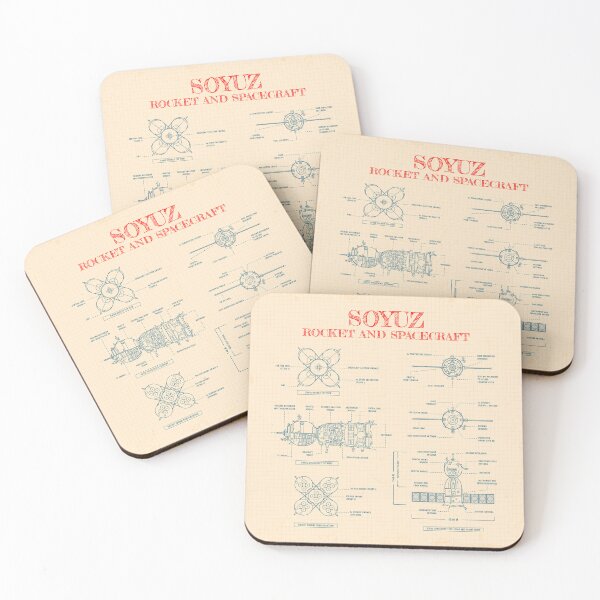 Item preview, Soyuz Rocket and Spacecraft (Old Paper) designed and sold by BGALAXY.