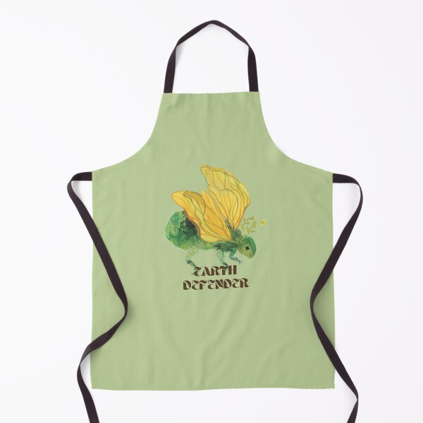 Item preview, Whimsical Earth Defender Insect Moss Bee Design | Eco-Friendly Nature Art by Jemma Jamie Skidmore designed and sold by Jemma Jamie Skidmore.