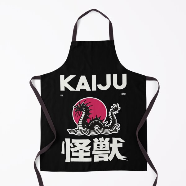 Item preview, Kaiju Sea Serpent - Cool Kanji Design for Monster Movie and Japan Fans designed and sold by RetroMaritalArt.